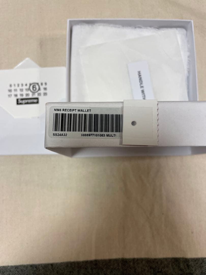 小物 Supreme mm6 Receipt Wallet
