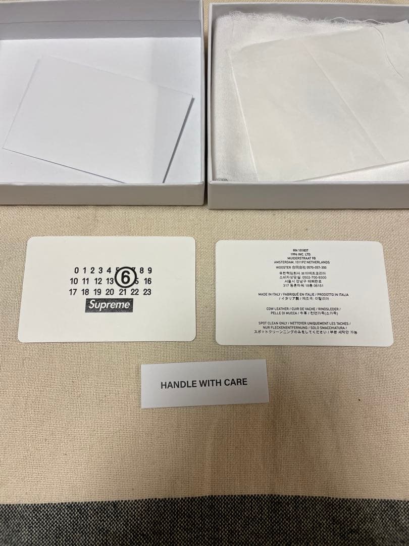 小物 Supreme mm6 Receipt Wallet