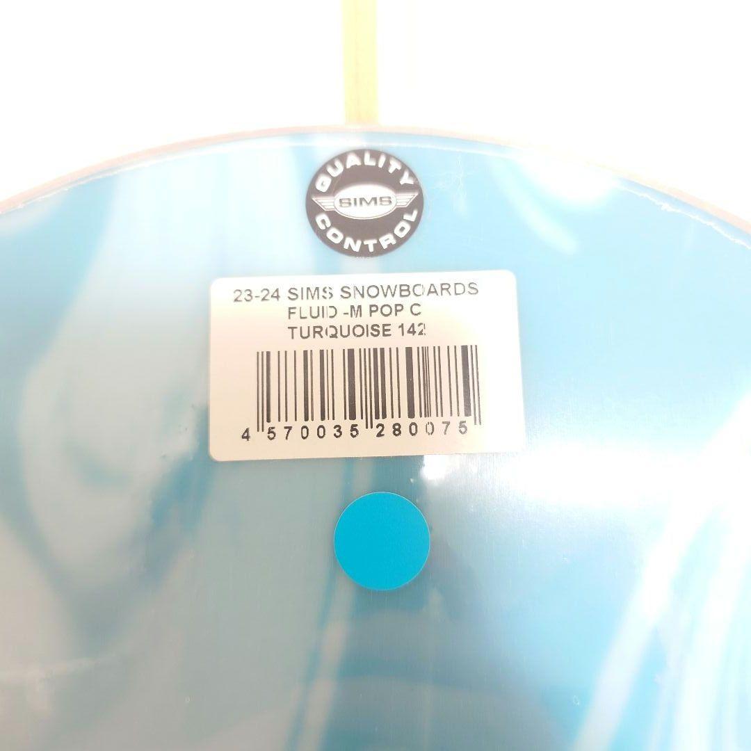 新品未使用SIMSシムスFLUIDフルイド142　スノーボードグラトリレディース