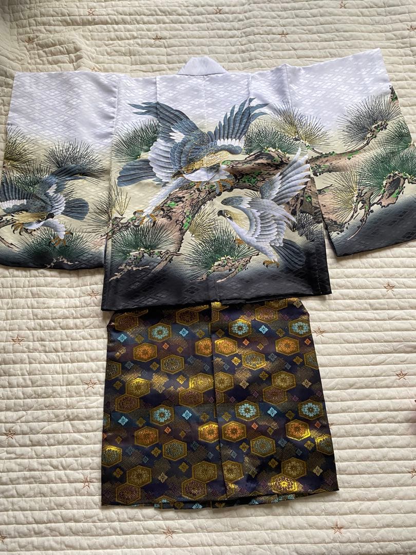 七五三　三歳五歳　男の子　袴セット