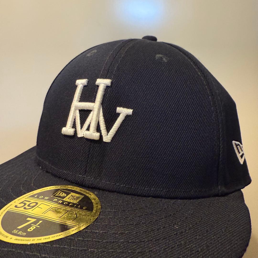 Da-iCE 和田颯 how ロゴ刺繍 キャップ ネイビー 7 3/8