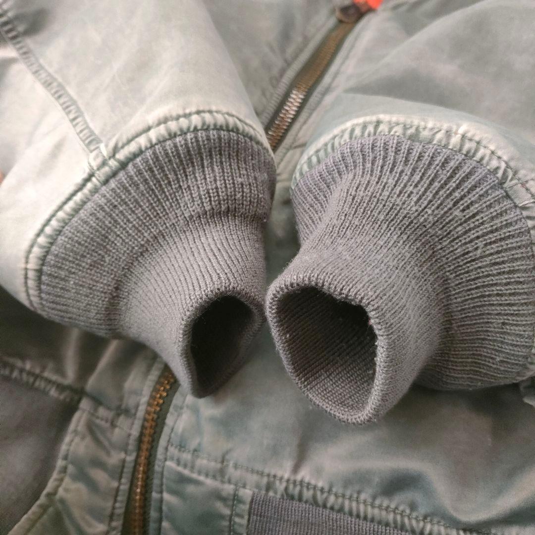 MA-1 フライトジャケット USAFタイプ オリーブ M相当 短丈