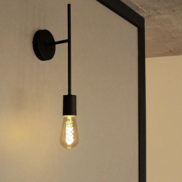 ウォールライト 1灯 ブラケットライト ウォールランプ E26口金 ブラック