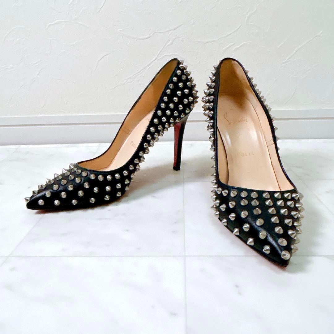 yafu  Christian Louboutin スタッズ ハイヒール