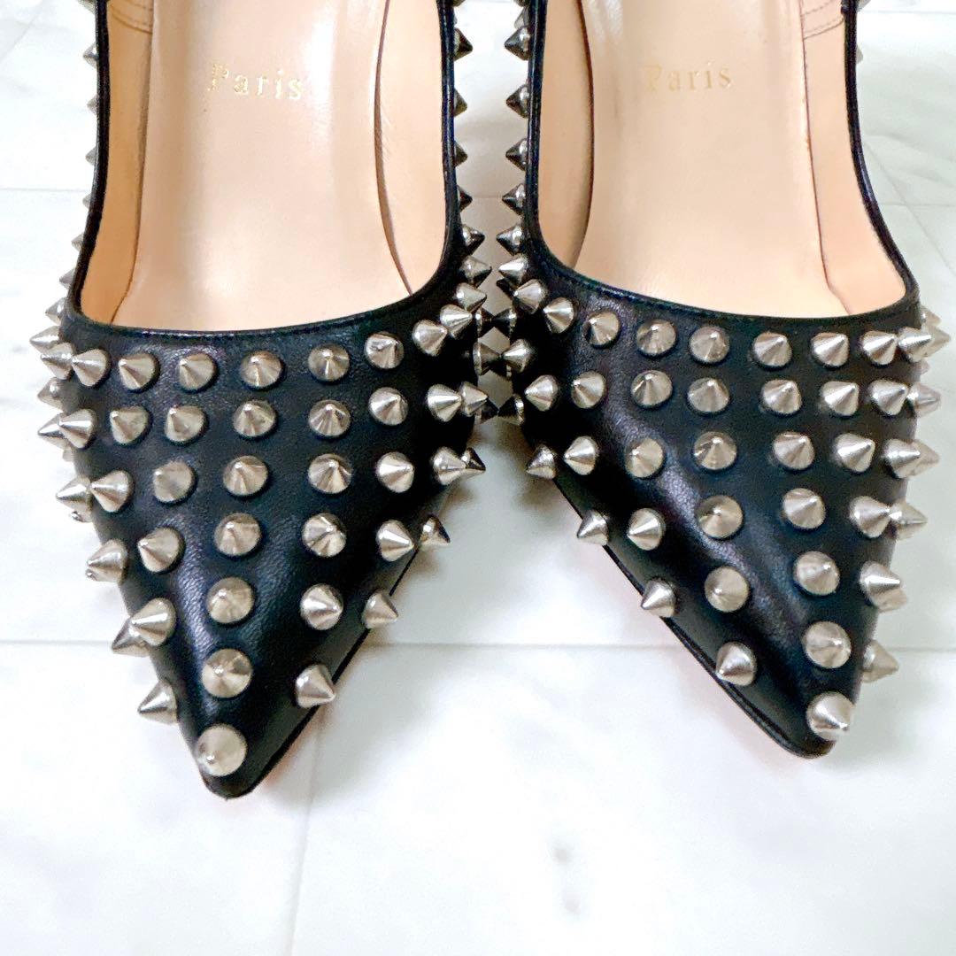 yafu  Christian Louboutin スタッズ ハイヒール