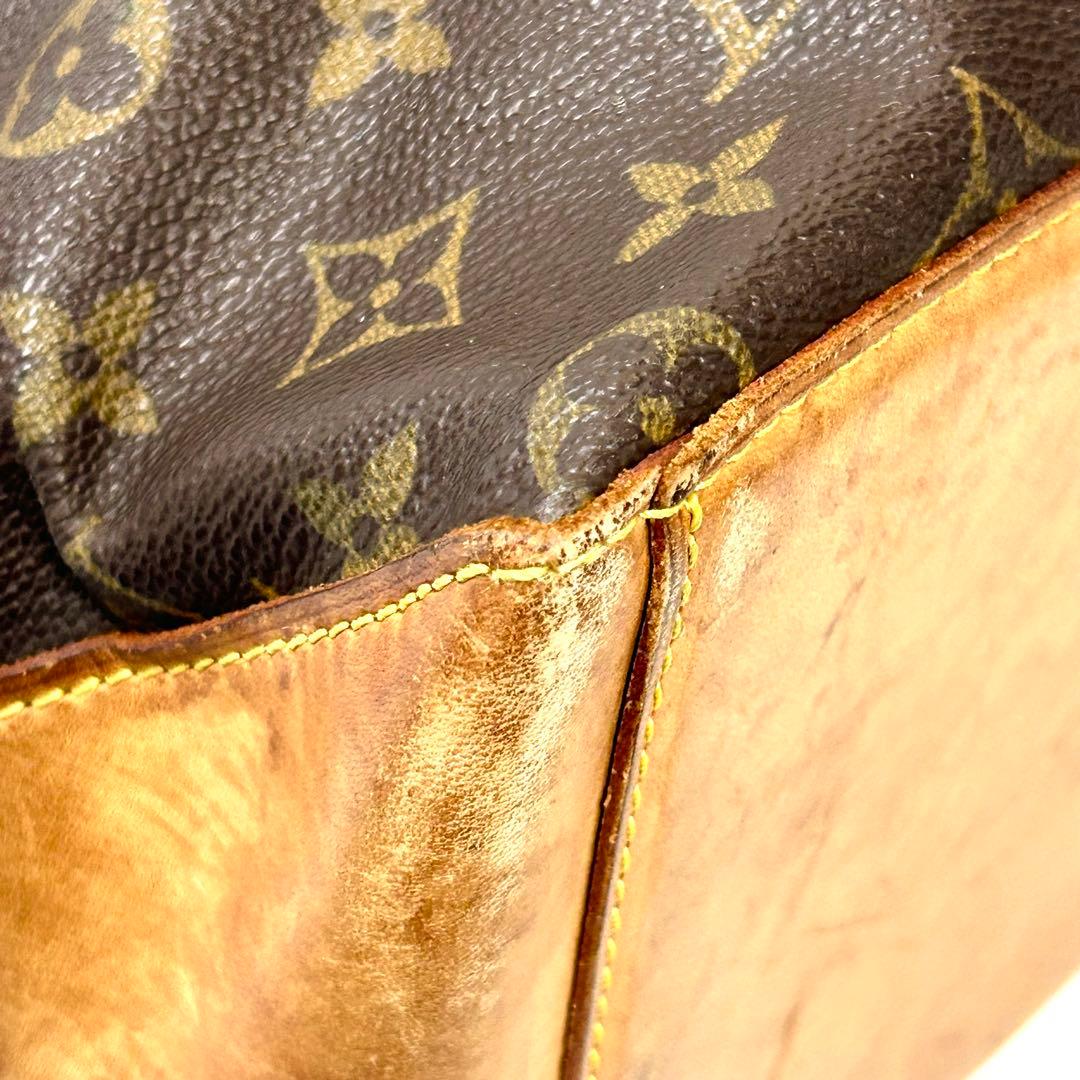 ルイヴィトン　モノグラム　トートバッグ　穴あき有　リペア　ジャンク