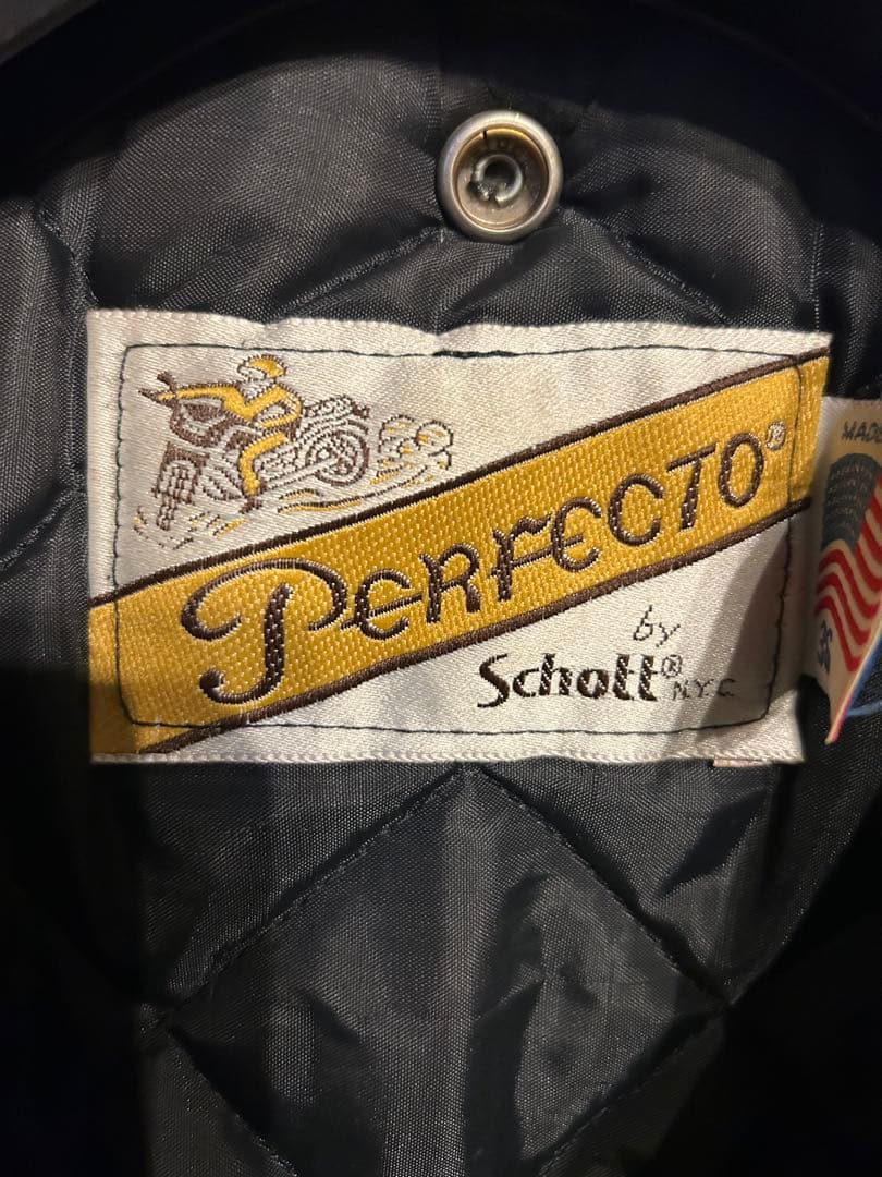 ヴィンテージ618 Schott Perfectoバイカータグ　36