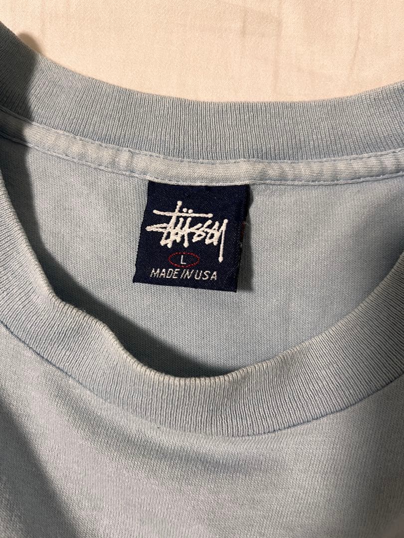 90年代中期　Old stussy ロンT バックロゴ