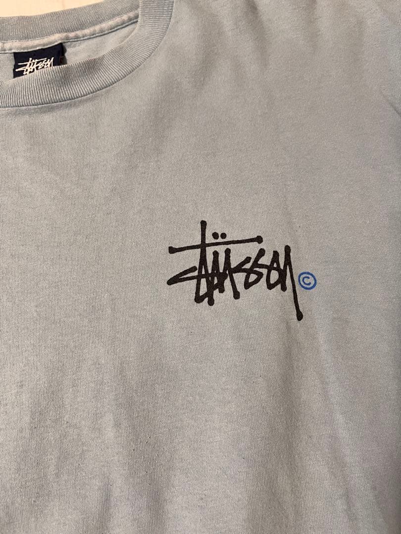 90年代中期　Old stussy ロンT バックロゴ