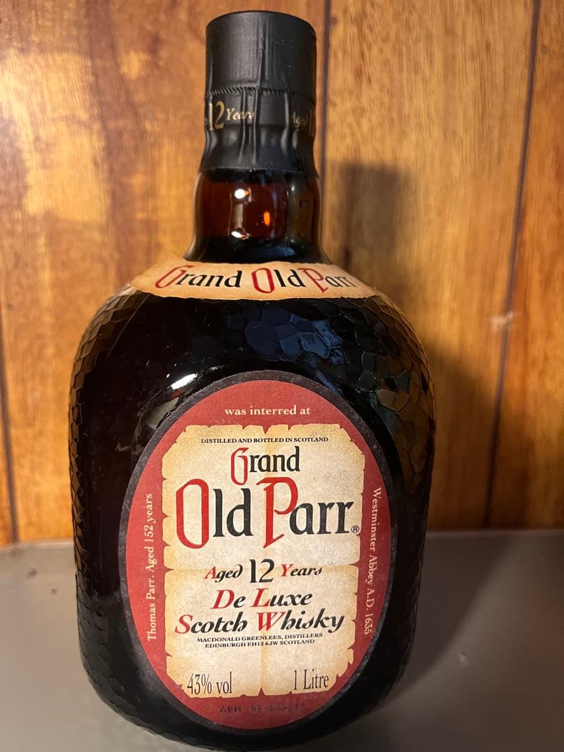 3本セットOld Parr 12 Years 750㎖1本　1,000㎖２本