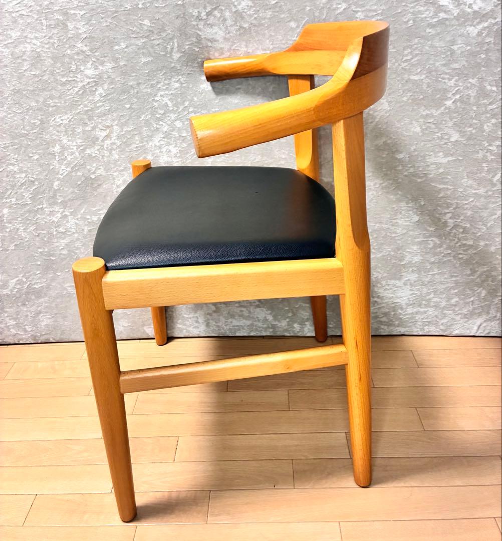 ハンス・J・ウェグナー PP58 アームチェアリプロダクト品 ナチュラル 2脚