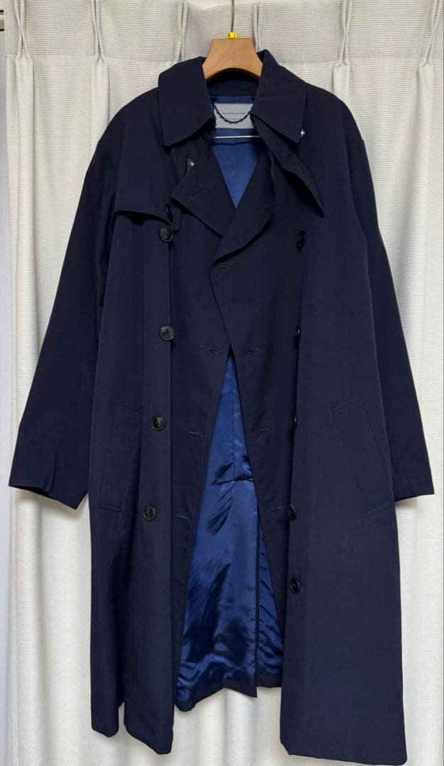 美品★MARKAWARE トレンチコート 2 カシミヤニット