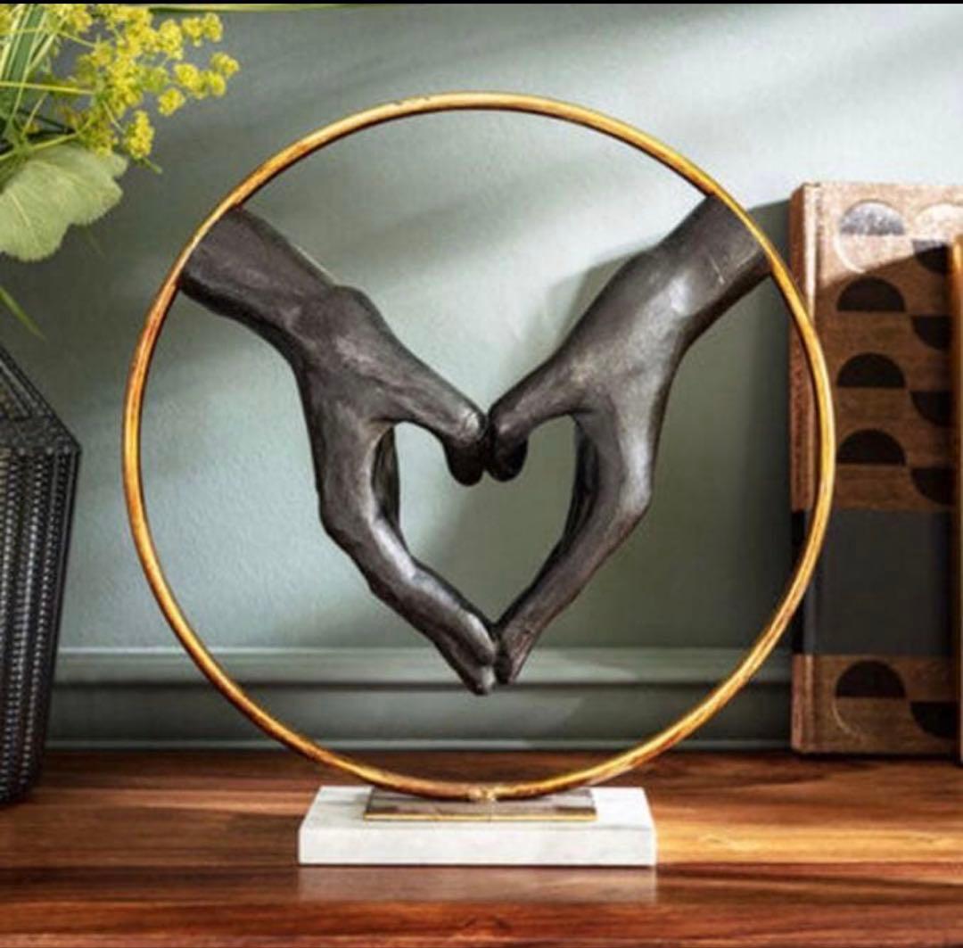 KARE DESIGN オブジェ ハート 指ハート