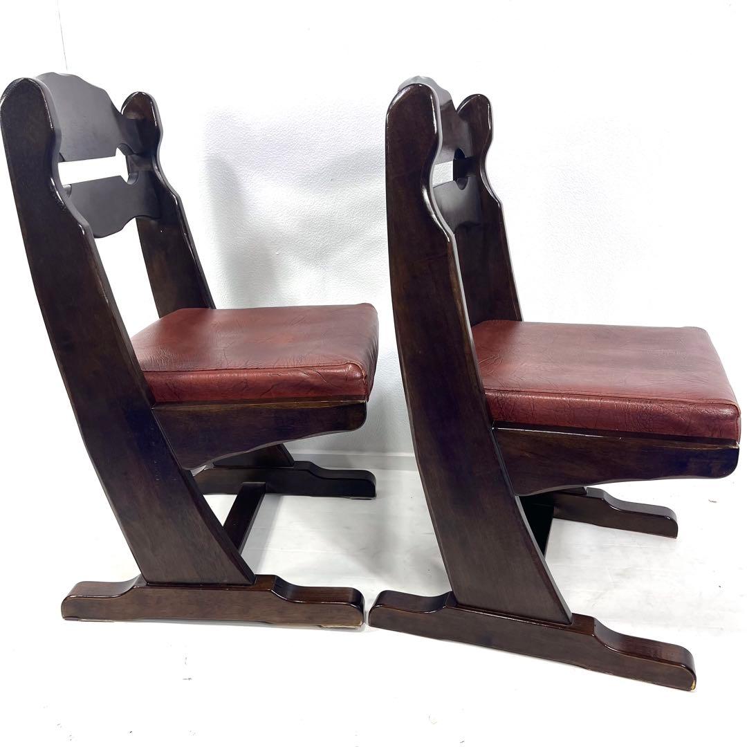 カリモクkarimoku RUSTIC ルスティックダイニングチェア2脚　②