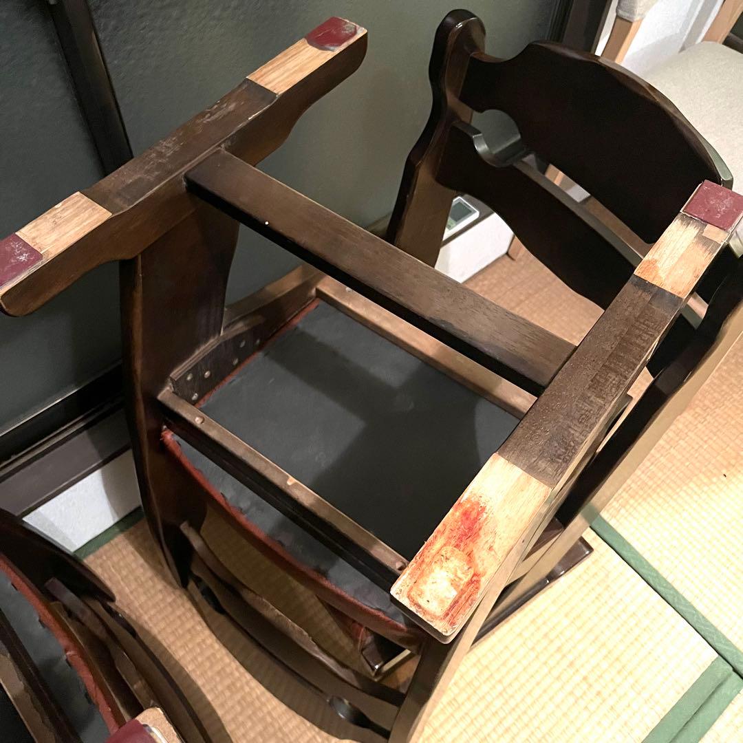 カリモクkarimoku RUSTIC ルスティックダイニングチェア2脚　②