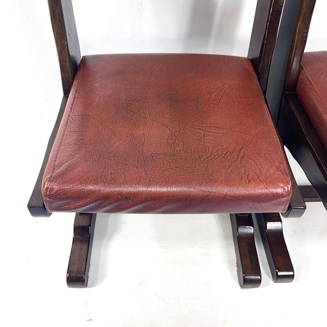 カリモクkarimoku RUSTIC ルスティックダイニングチェア2脚　②