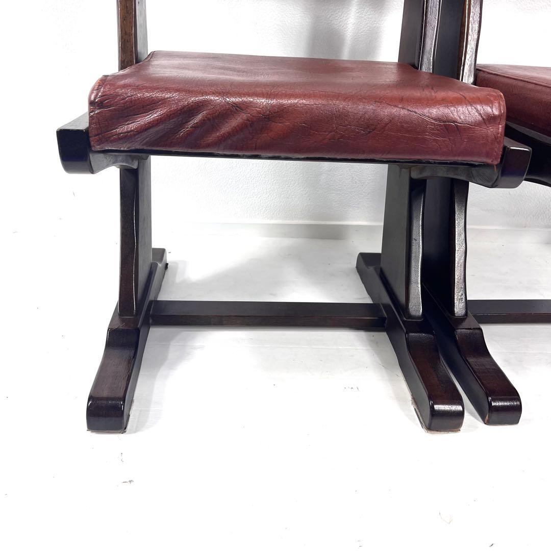 カリモクkarimoku RUSTIC ルスティックダイニングチェア2脚　②