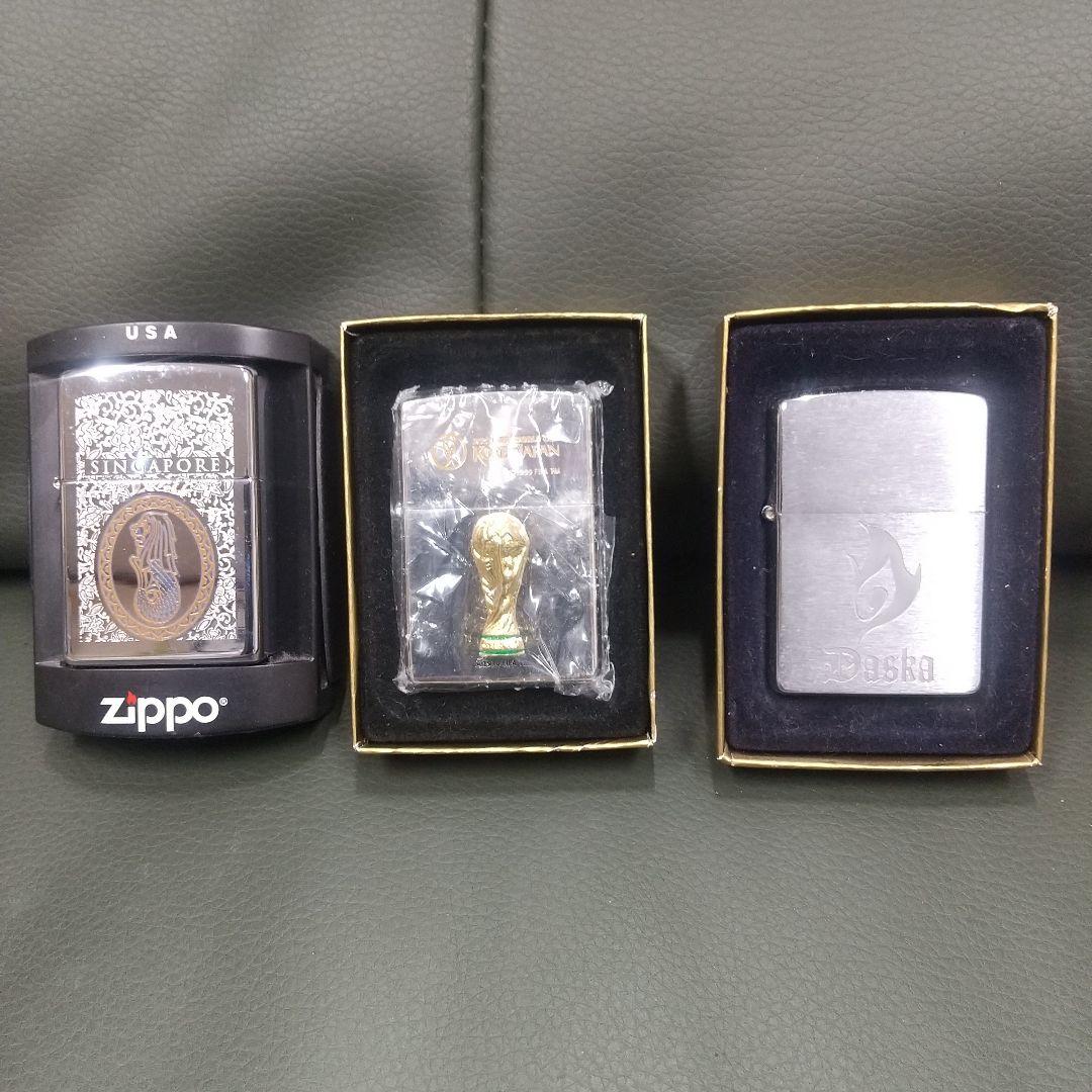Zippo シンガポールデザイン ライター セット