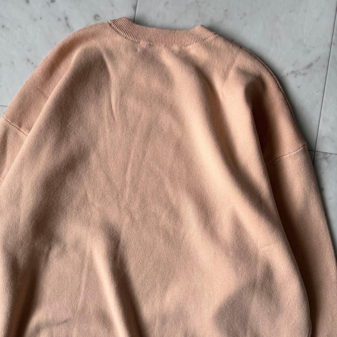 極美品キャバン CABaN トゥモローランド コットンカシミヤクルーネックニット