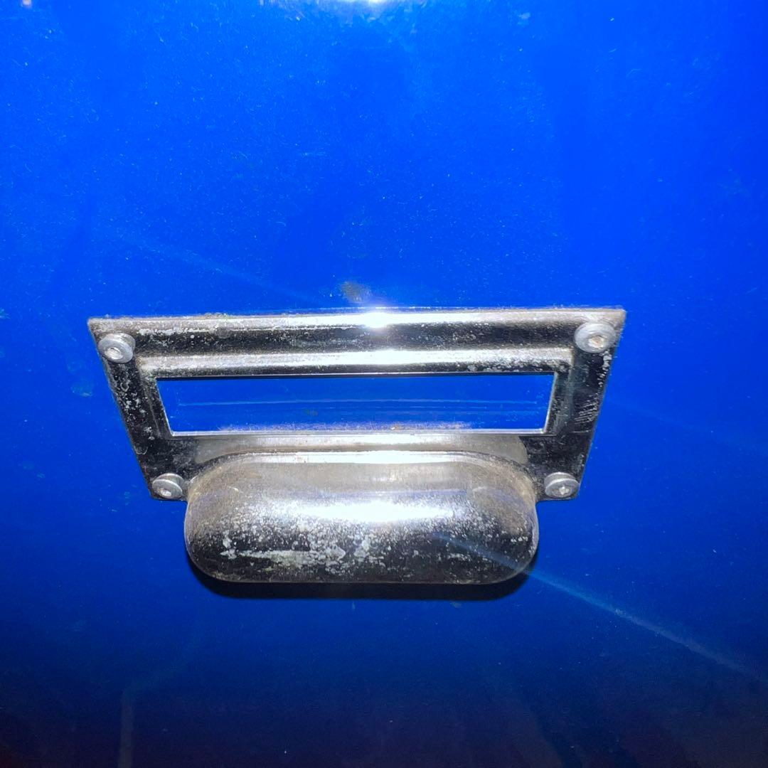 ダルトン トラッシュカン ダブル デッカー ゴミ箱 ブルー