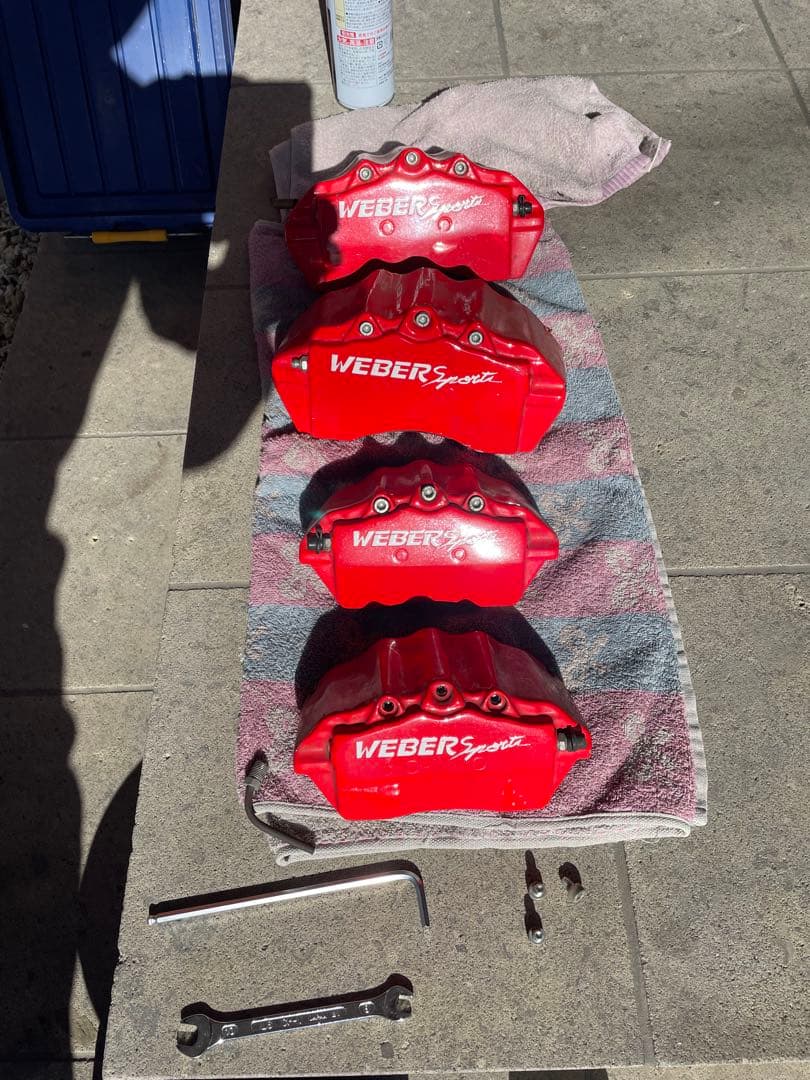 ウェバースポーツ キャリパーカバー 20アルファード/ヴェルファイア