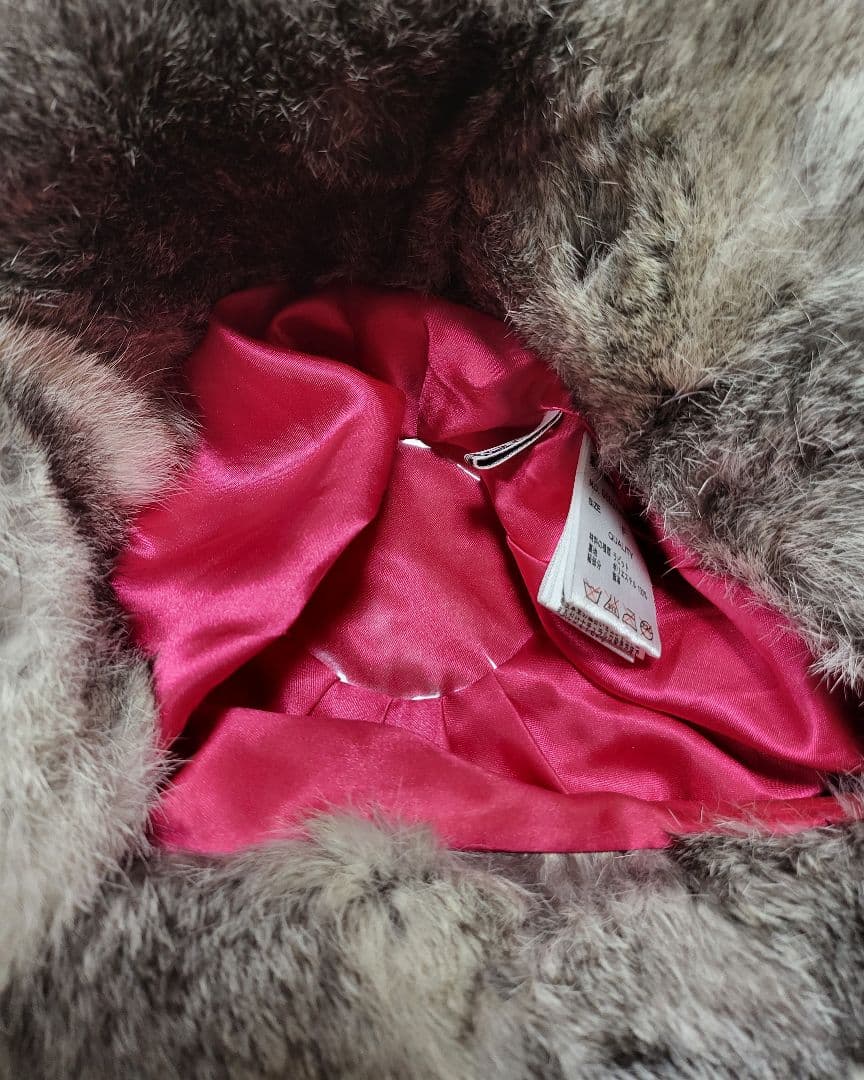 値下　希少全面リアルラビットファー　アビエーターキャップrodeo crowns