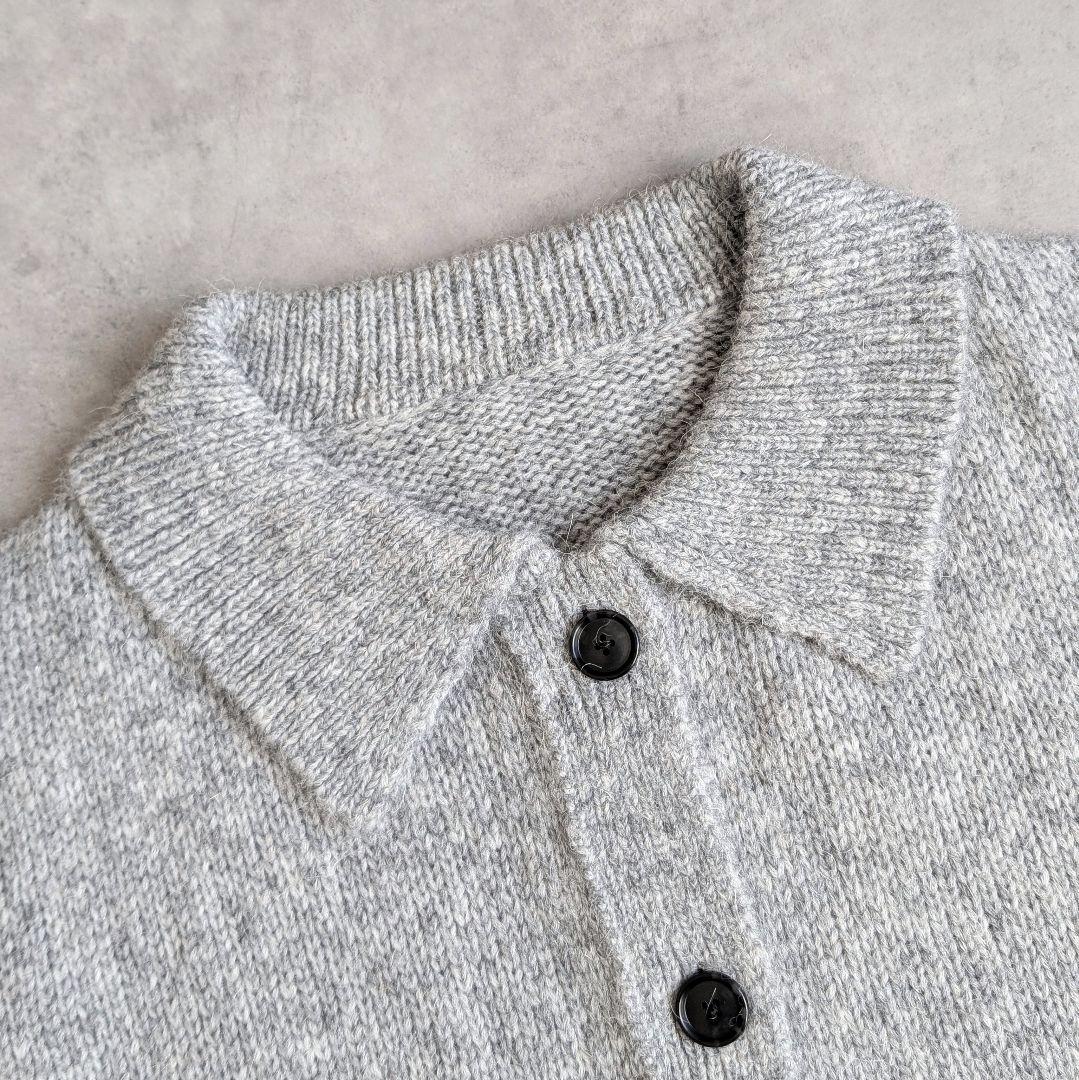 Spick and Span a&m アルパカミックスポロシャツニット