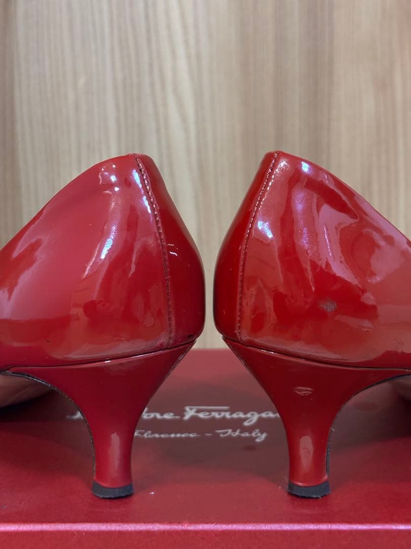 Salvatore Ferragamo ヴァラ　ハイヒール　パンプス