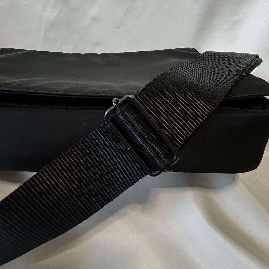 未使用 Y's WRAP 限定品 Apple メッセンジャーバッグ 黒 日本製