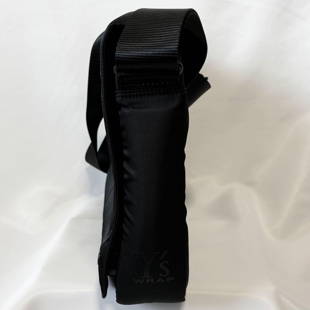 未使用 Y's WRAP 限定品 Apple メッセンジャーバッグ 黒 日本製