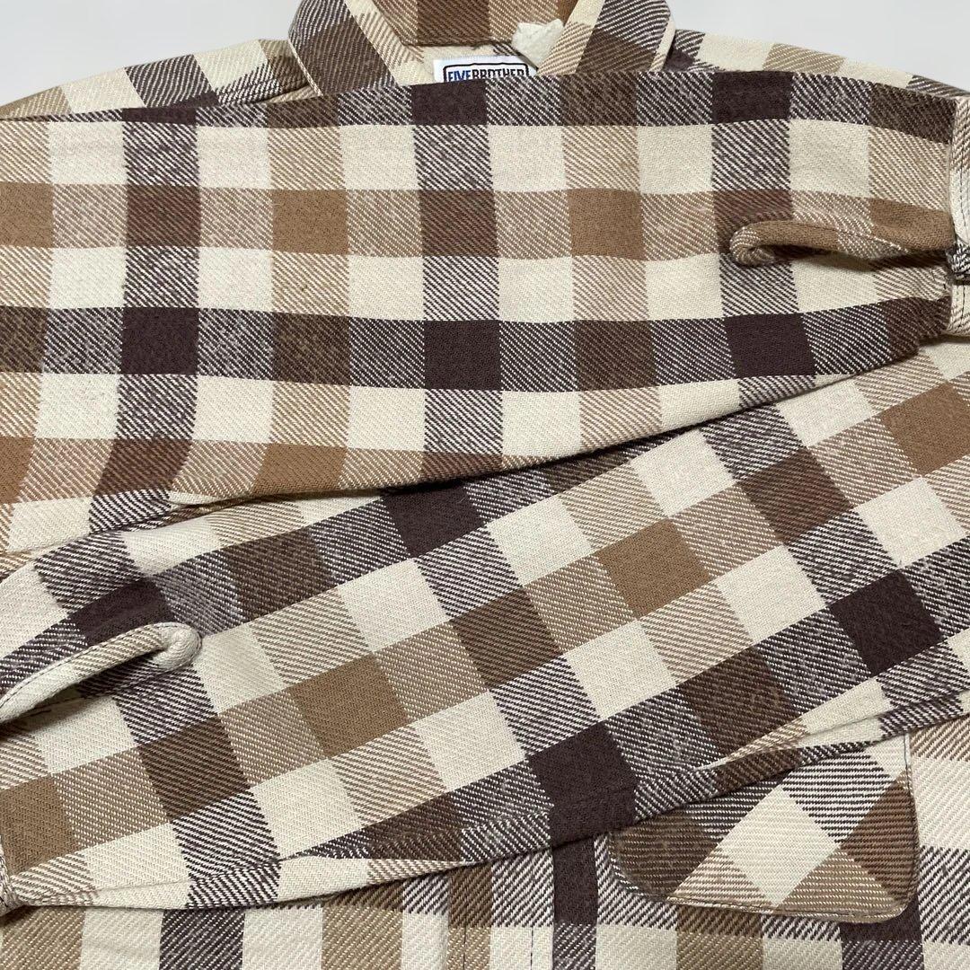 Five brother ヘヴィフランネルシャツvintage