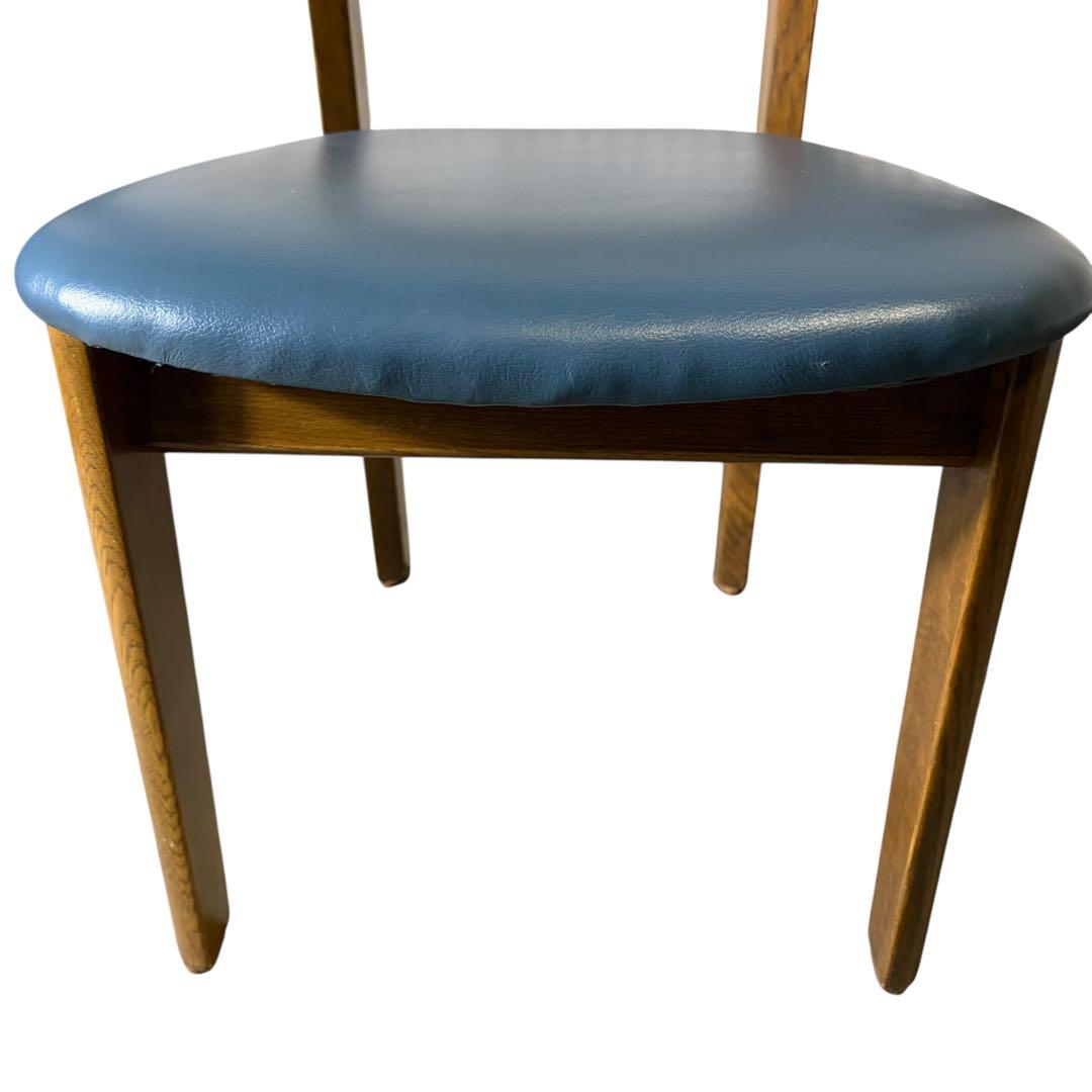 極美品 飛騨産業 ダイニングチェア キツツキマーク 2脚セット②