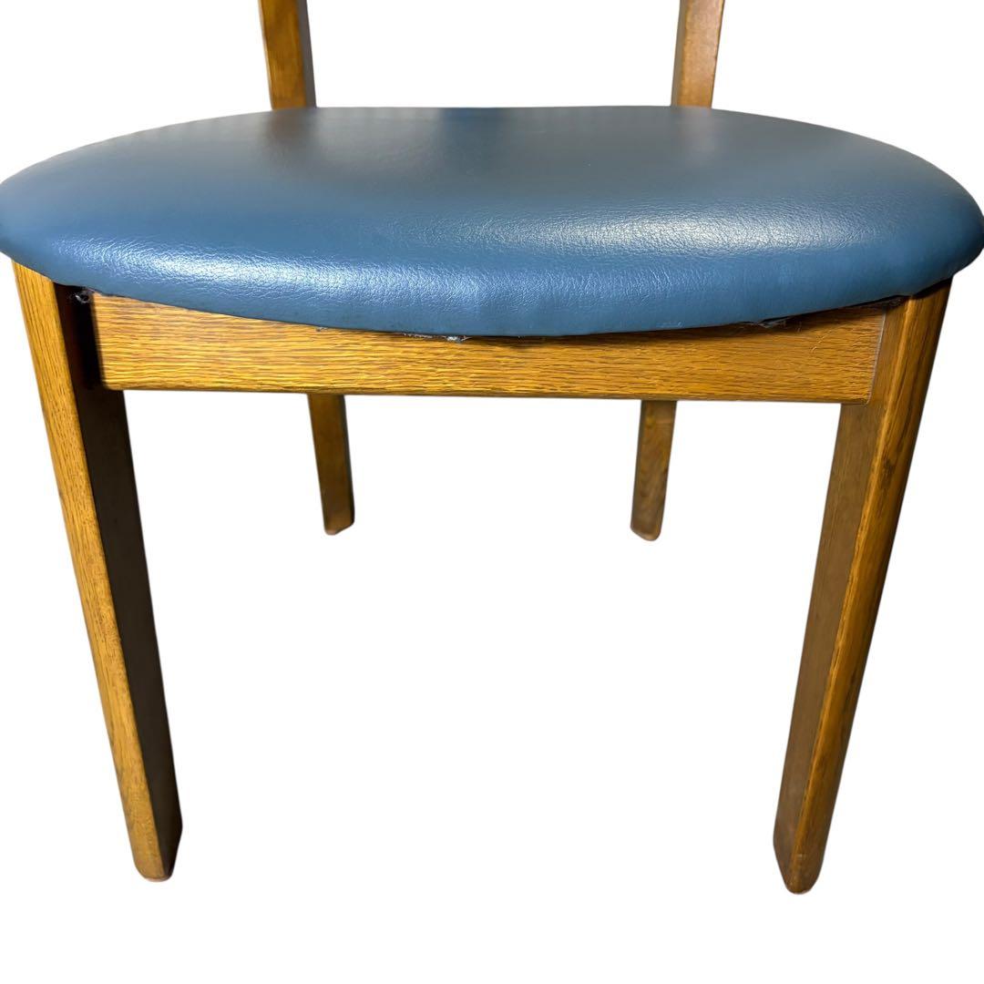 極美品 飛騨産業 ダイニングチェア キツツキマーク 2脚セット②