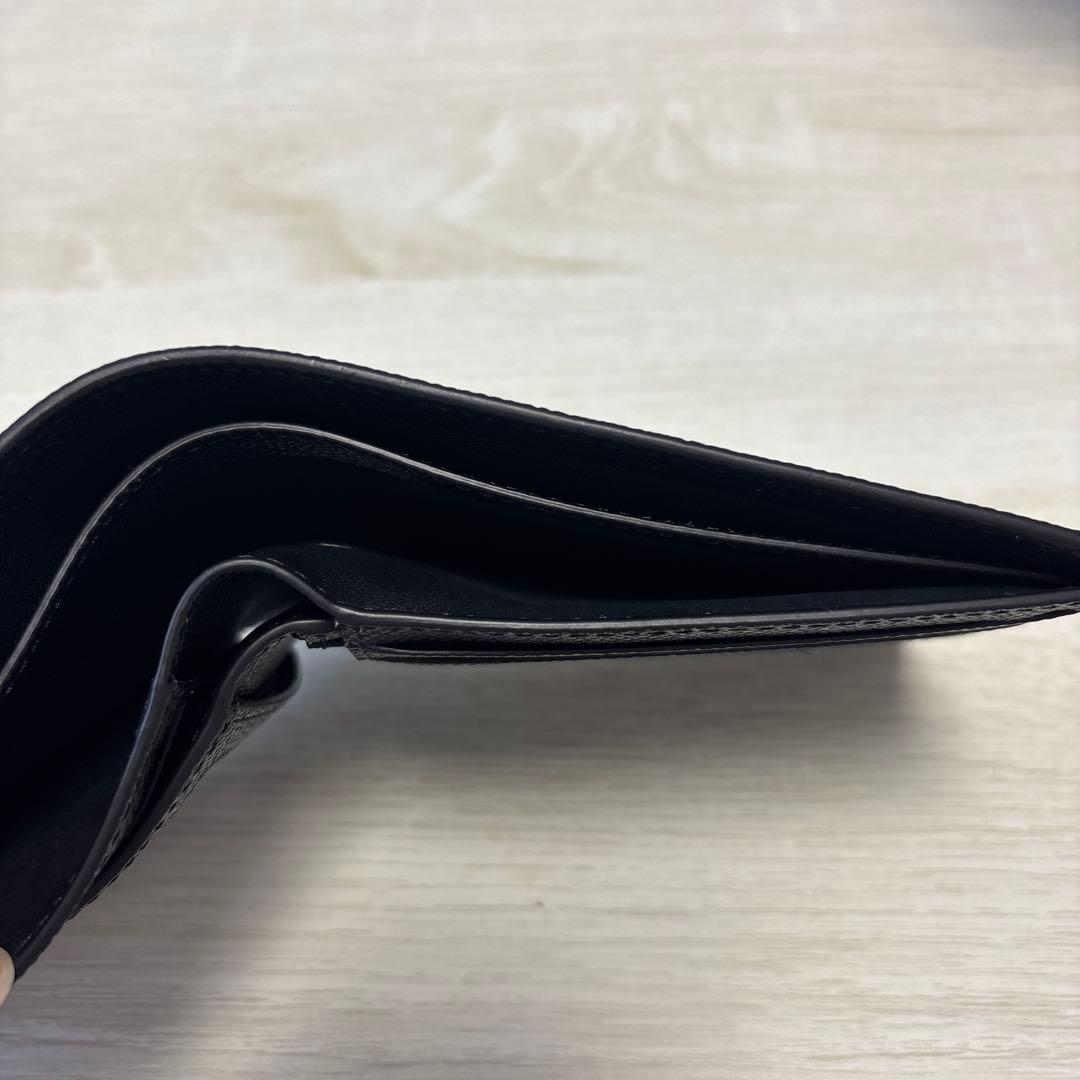 COACH 二つ折り財布 ブラック