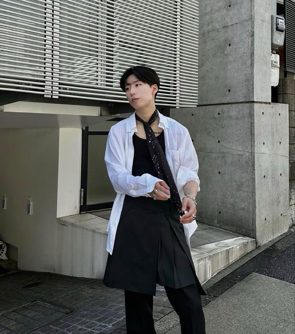 トップス sublations REGULAR FIT TAB COLLAR SHIRT