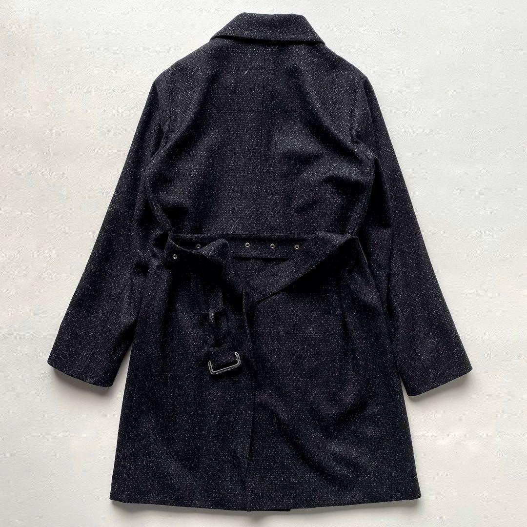 【伊高級生地/名作】マッキントッシュ DUNKELD ベルテッドコート 38