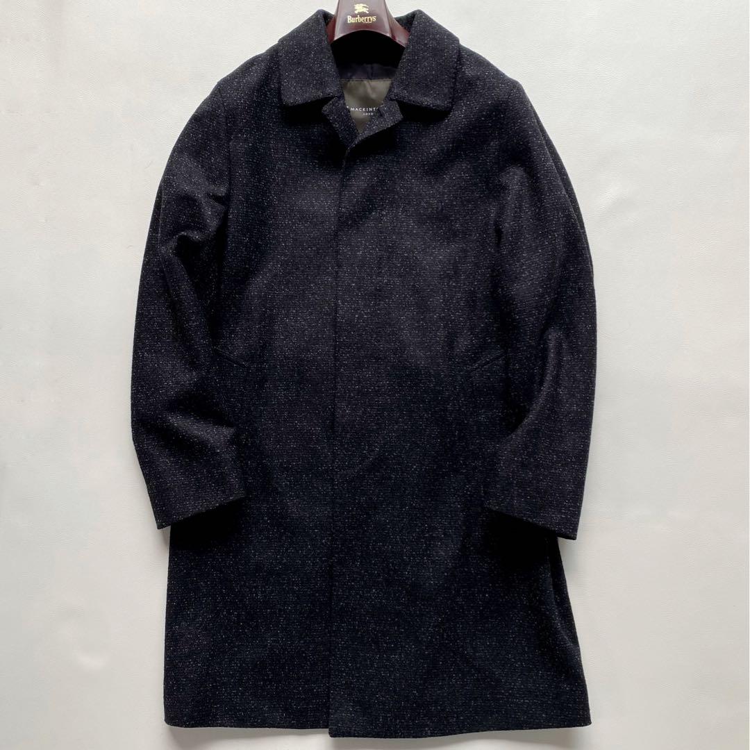 【伊高級生地/名作】マッキントッシュ DUNKELD ベルテッドコート 38