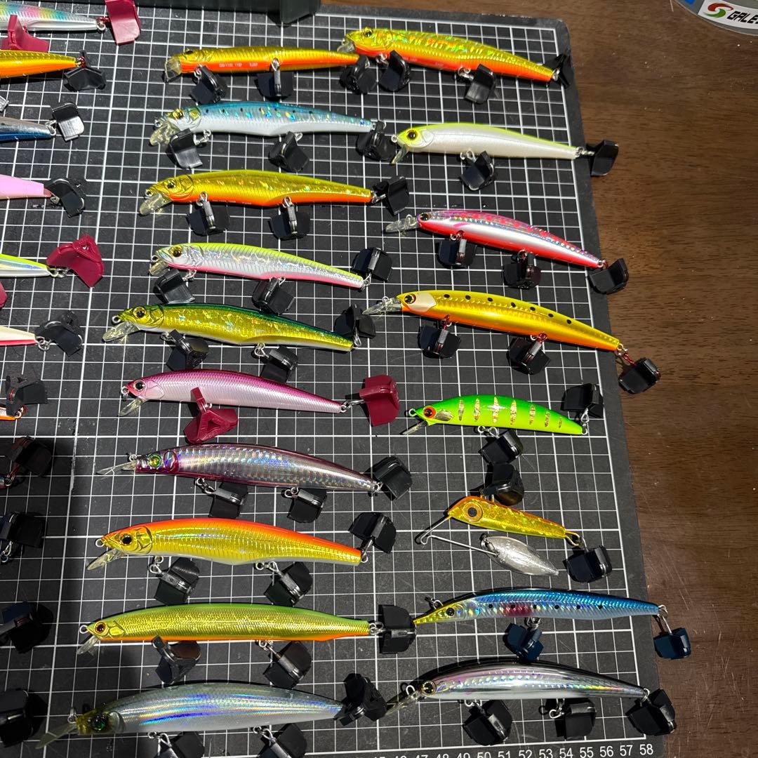 みんな美品　シーバスルアー　大量　40個　魚道　アイマ　メガバスなど。