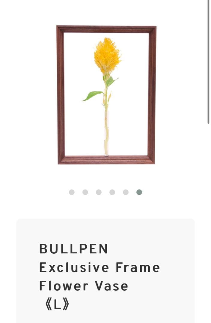 BULLPEN Frame Flower Vase 《L》ブルペン　幡ヶ谷