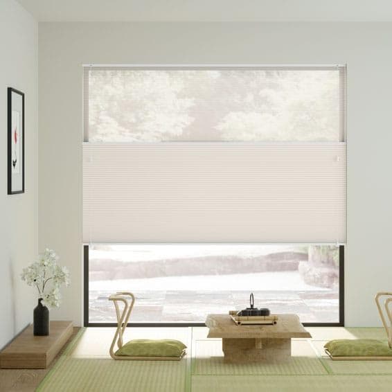 未使用　ハニカムシェード　シアーアイボリー　165×200