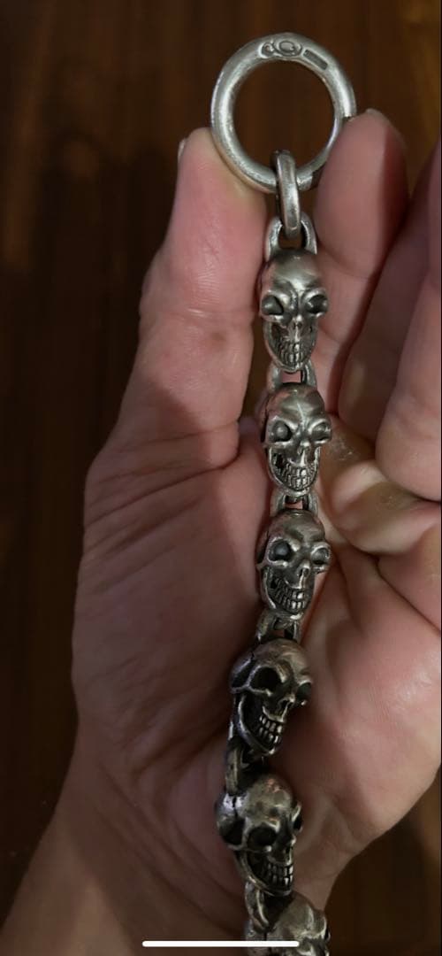 y*n様 最安値ガボール生前8スカルブレスレット