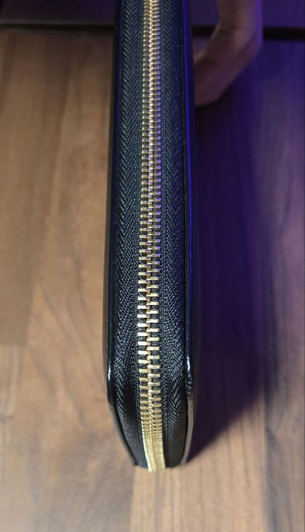 ETTINGER ブラック 長財布 箱付き