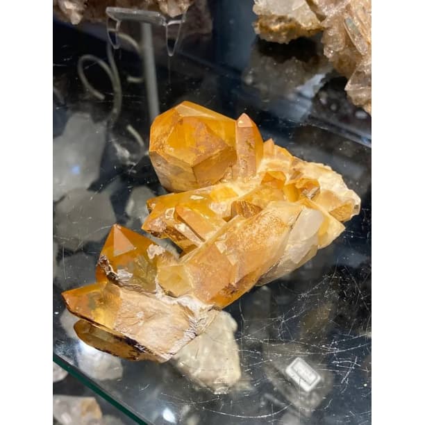 ゴールデンヒーラー クラスター 水晶 癒し 希少 極上 天然石 パワーストーン