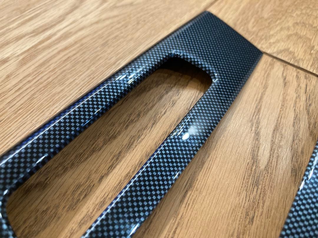 ウィンドースイッチガーニッシュ　カーボン調　HA36S　純正オプション　ワークス