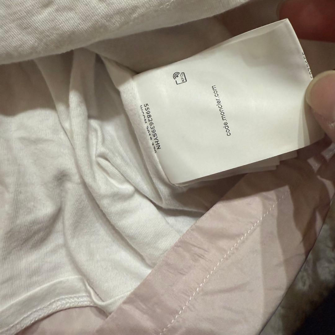 モンクレール　キラキラ　ラメ　キッズ女の子　115センチ　半袖ワンピース　ピンク