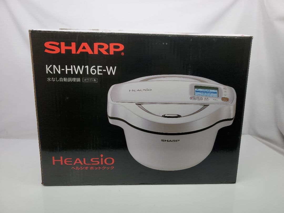 SHARP HEALSIO ヘルシオ ホットクックKN-HW16E-W