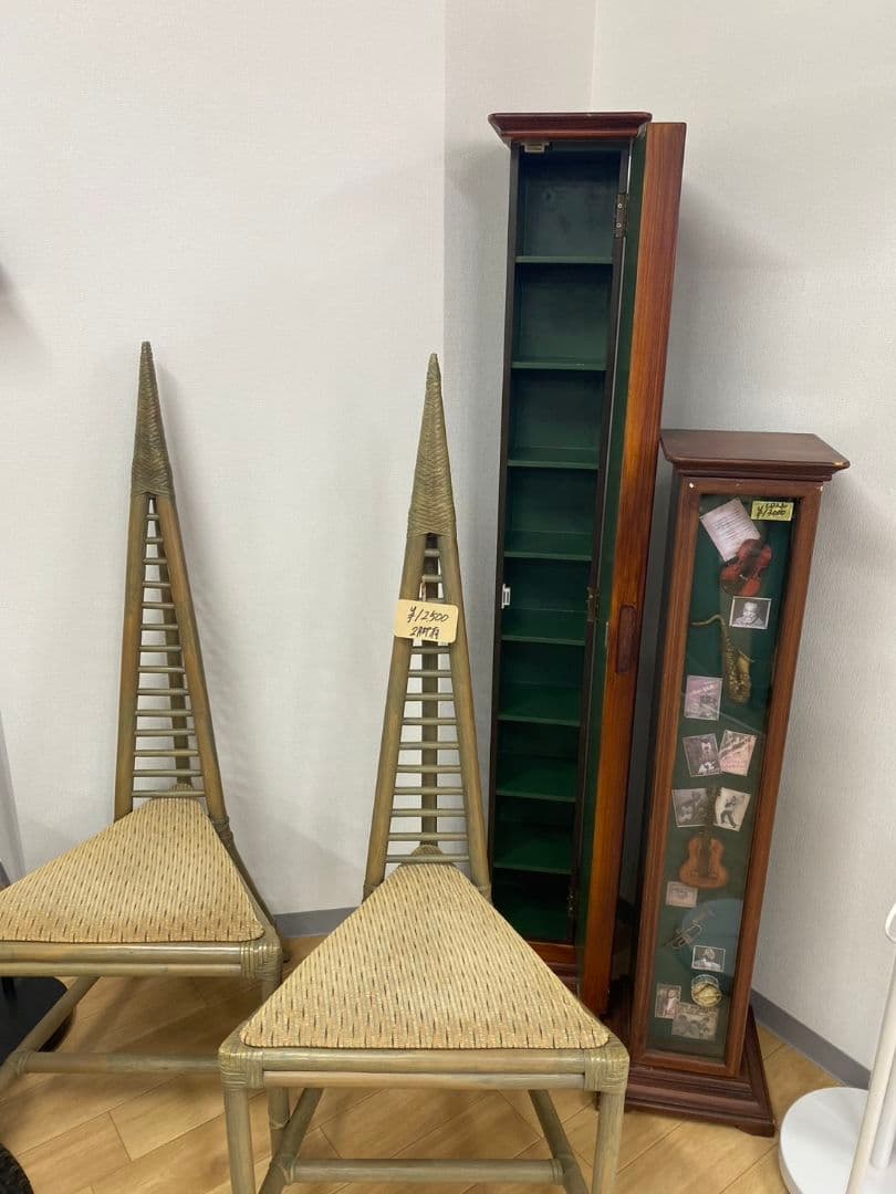 収納キャビネットCD入れヴィンテージ