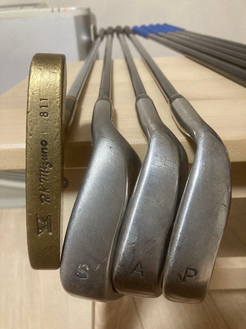 ミズノ　PRGR ダンロップ他クラブセット　キャディバッグ　アイアン　初心者向け