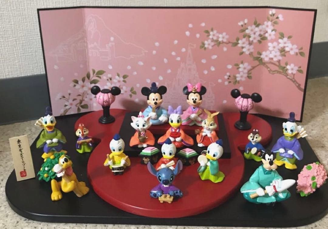 希少 早い者勝ち ディズニー雛壇
