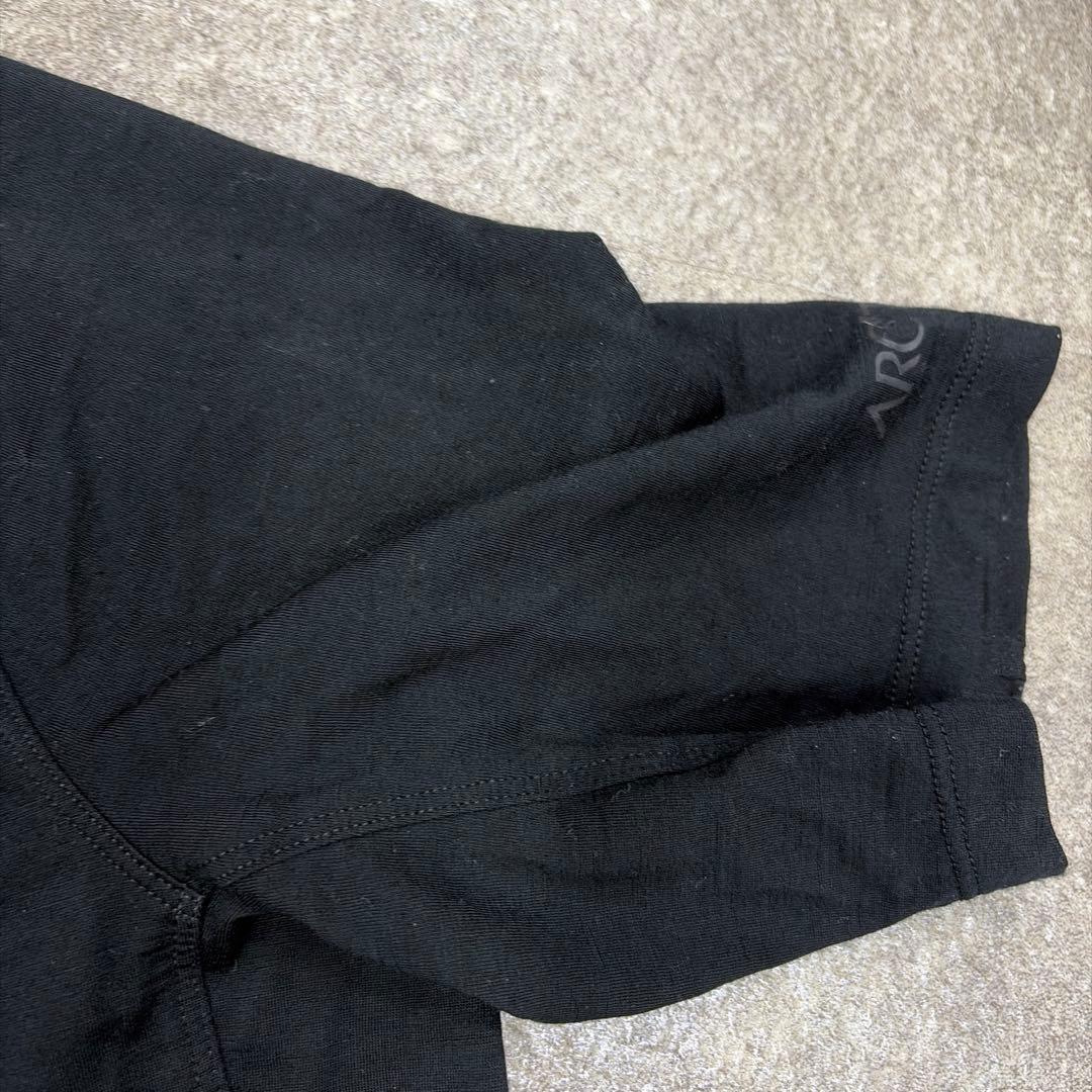 ARC'TERYX ブラック Tシャツ カエルデザイン